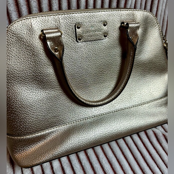 Kate Spade Rose Gold Cross Body Hand Bag - Picture 2 of 10